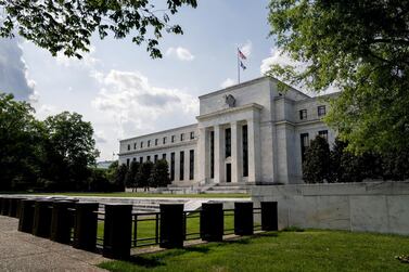 The Federal Reserve building in Washington DC. Optimism on President Joe Biden’s spending plans and the reopening economy saw the Fed make positive revisions to growth forecasts and even more substantial inflation changes. Photo: Bloomberg