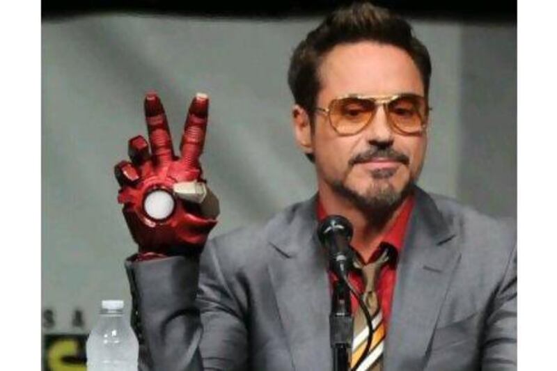 A reader is inspired by Iron Man star Robert Downey Jr's real-life victory over addiction. Kevin Winter / Getty Images