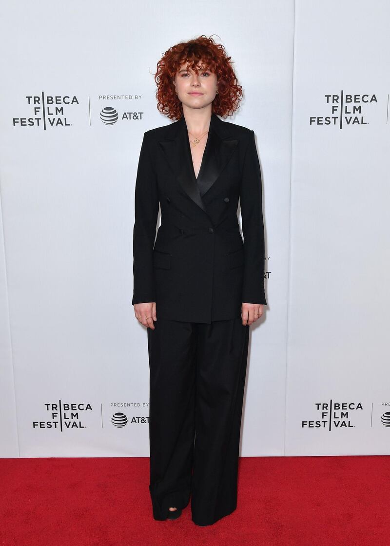 Irish singer Jessie Buckley attends 'Tribeca TV: Chernobyl' at the 2019 Tribeca Film Festival on April 26, 2019. AFP