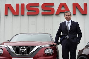 Chairman of Nissan Europe, Gianluca de Ficchy, says "entire business model of Nissan in Europe will be in jeopardy" if 10% WTO tariffs are imposed under a no-deal Brexit. AP Photo.