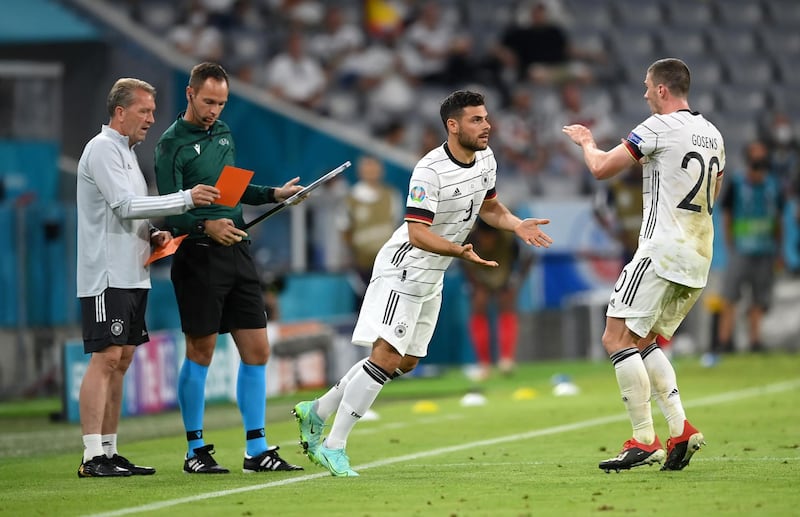 Kevin Volland (Gosens, 88) N/A – The striker was brought on far too late. Germany were toothless in attack and had been crying out for someone to lead the line. Getty