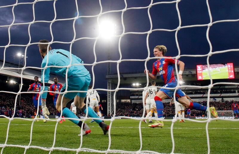 Right midfield: Conor Gallagher (Crystal Palace) – A revelation and a brilliant signing. Gallagher extended his superb run with the goal to clinch victory over Wolves. Reuters