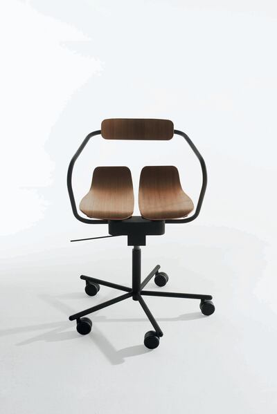 The Moove ergonomic chair. Courtesy of Yasunori Morinaga