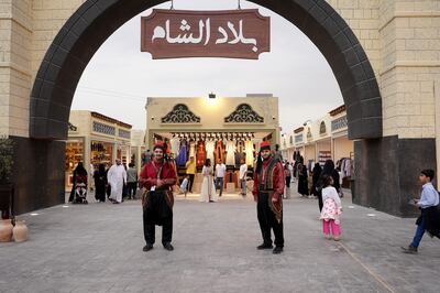 Al Sham has a market selling fresh produce from the Levant. Photo: Riyadh Season