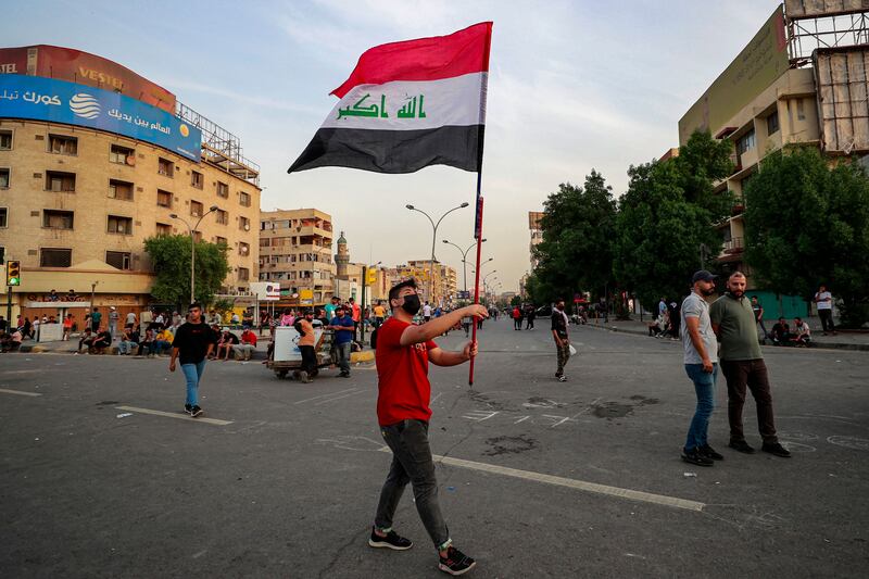 More than 600 people were killed after anti-government protests erupted across central and southern Iraq in 2019. AFP