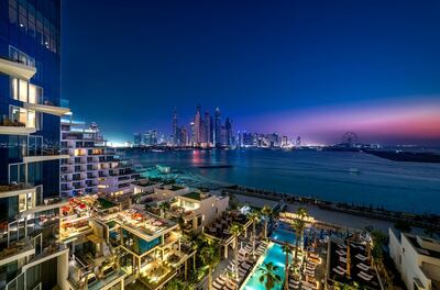 The Five offers some of the best views of Dubai Marina. Five Palm Jumeirah