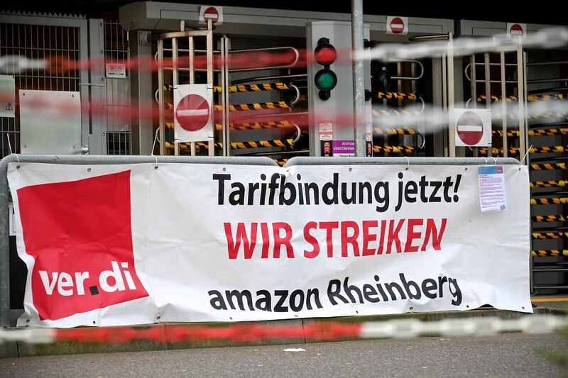 Trade union Verdi said that workers in Rheinberg, Werne, Leipzig, Graben, Koblenz and Bad Hersfeld - will go on strike during the top-selling shopping day Black Friday. EPA