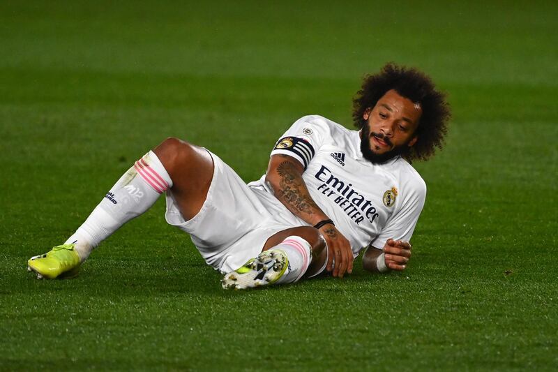 Real Madrid defender Marcelo. AFP