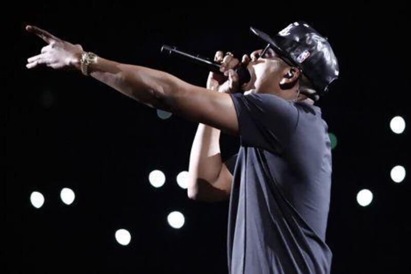 Jay-Z has filled his new album, Magna Carta... Holy Grail, with predictable guest stars and swaggering lyrics. Guillaume Baptiste / AFP