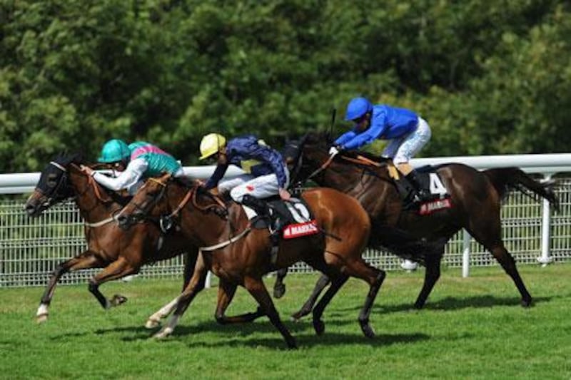 William Buick rides Winsili to victory at Goodwood. Steve Bardens / Getty Images