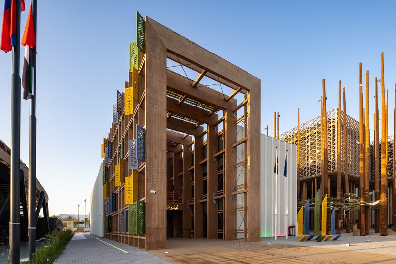 Lithuania's pavilion. Photo: Suneesh Sudhakaran / Expo 2020 Dubai