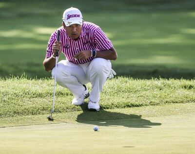 Master champion Hideki Matsuyama will miss the British Open after testing positive for Covid-19. EPA