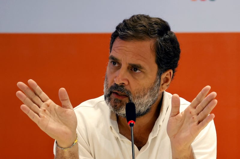 Indian National Congress party leader Rahul Gandhi has filed a nomination from Raebareli in Uttar Pradesh for the fifth phase of Lok Sabha elections. Reuters