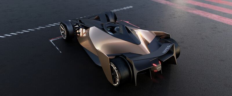 The Single Seater Concept takes many design cues from its SUV sibling.