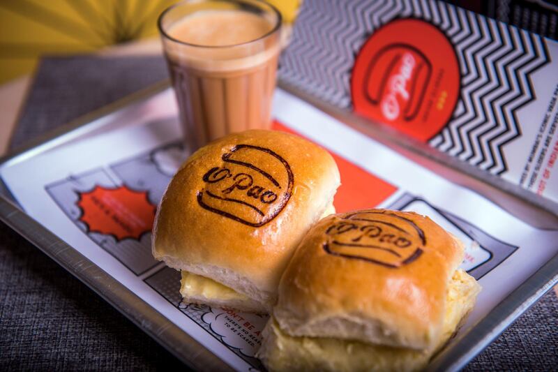 Bun maska with chai. Courtesy O'Pao