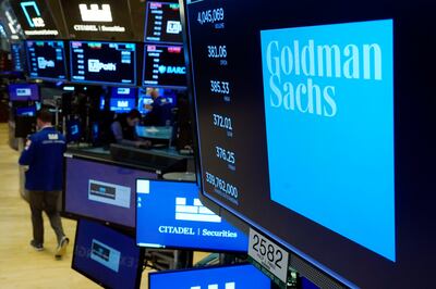 Goldman Sachs returned $2.44 billion of capital to shareholders in the last quarter. AP