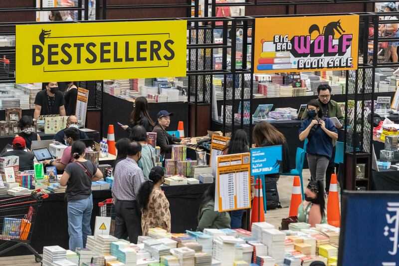 The scale of the Dubai event underscores its reputation as the world’s biggest book sale.