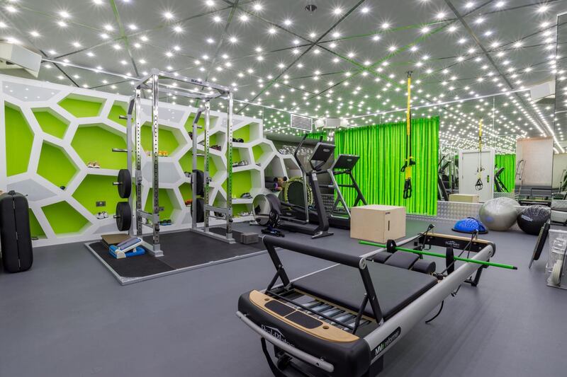 The gym is worthy of a monthly subscription. Courtesy LuxuryProperty.com