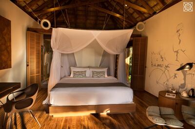 A bungalow suite at the Zuri Zanzibar beach resort in Tanzania. Courtesy Design Hotels