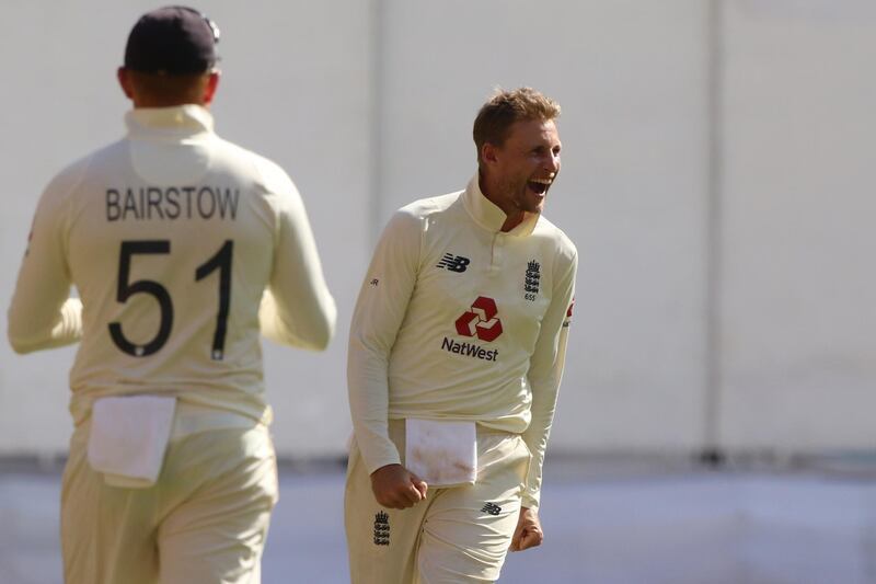 Joe Root (captain) of England  celebrates the wicket of Washington Sundar of India during day two of the third PayTM test match between India and England held at the Narendra Modi Stadium , Ahmedabad, Gujarat, India on the 25th February 2021

Photo by Pankaj Nangia / Sportzpics for BCCI
