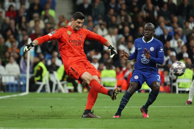 REAL MADRID RATINGS: Thibaut Courtois - 6. The Belgian made a decent save to prevent his team going behind in the second minute. Wasn’t really tested in the second half as Madrid took full control of the match. EPA