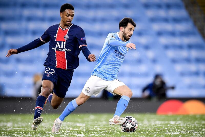 Bernardo Silva – 6. His laxness in possession provided a chance for Di Maria to level, and he was lucky the former Manchester United midfielder shot wide. Outshone by his colleagues. AFP