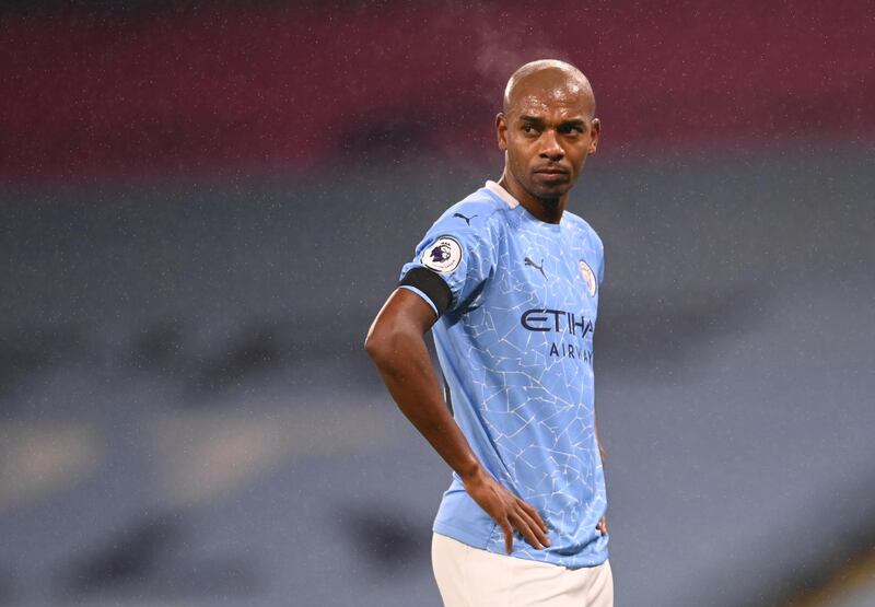 SUBS: Fernandinho - (On for Rodri 46') 6. Only had to stroll through the game after coming on for Rodri at the break. Had a headed chance that went over. Reuters