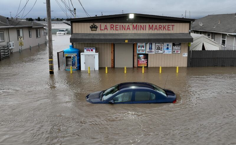 A flooded shop