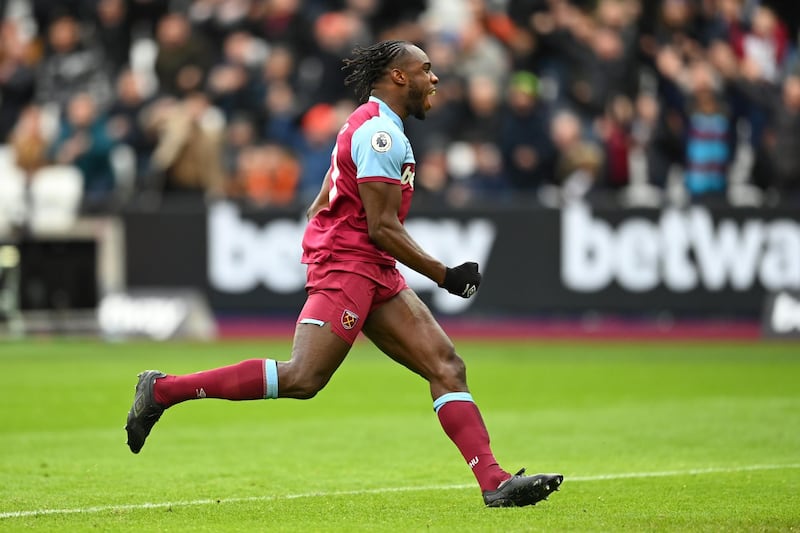 Left midfield: Michail Antonio (West Ham) – A talisman, he fully deserved his goal for an all-action display as Southampton were beaten and West Ham got out of the bottom three. Getty
