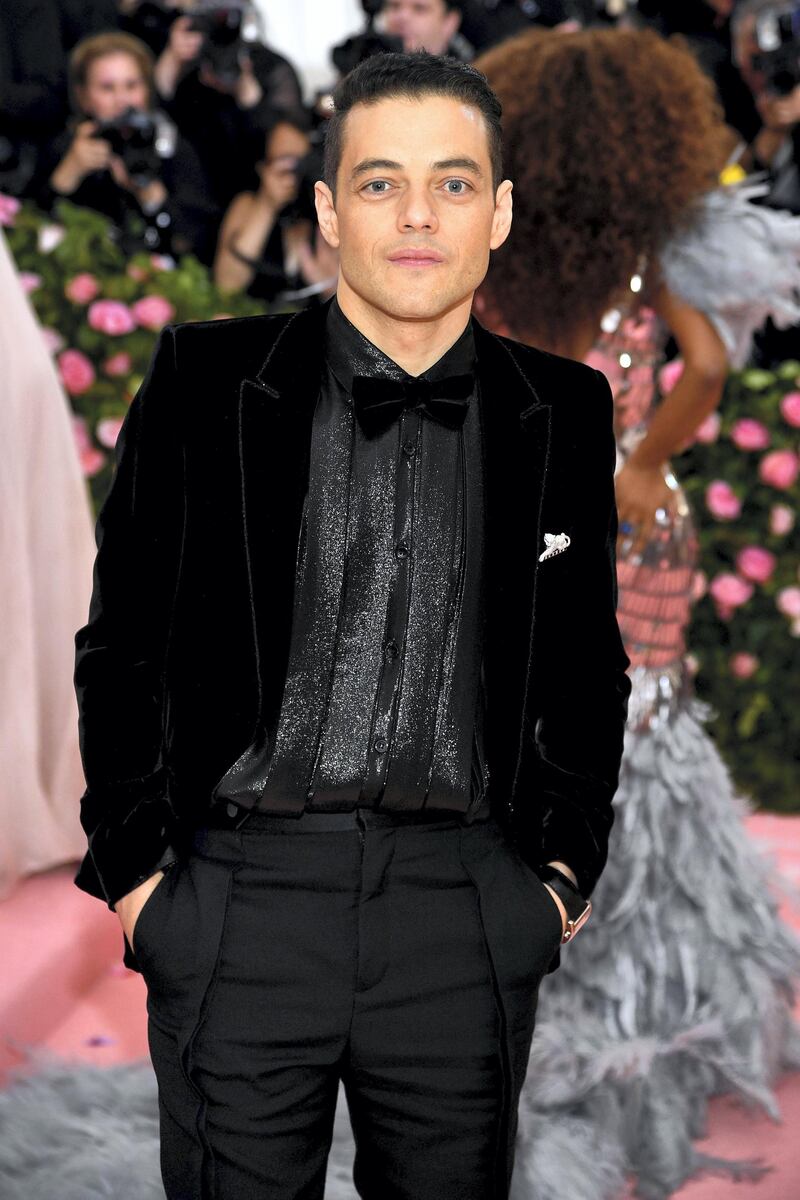 NEW YORK, NEW YORK - MAY 06: Rami Malek attends The 2019 Met Gala Celebrating Camp: Notes on Fashion at Metropolitan Museum of Art on May 06, 2019 in New York City.   Dimitrios Kambouris/Getty Images for The Met Museum/Vogue/AFP
