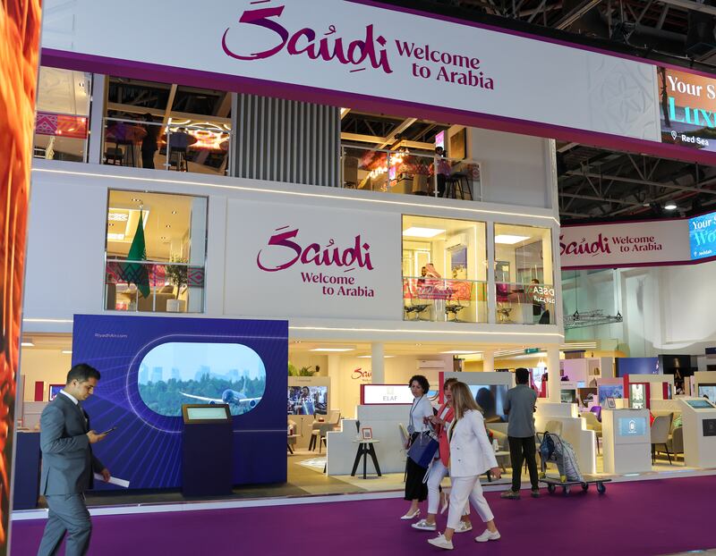 Saudi Arabia also had a stand at the event