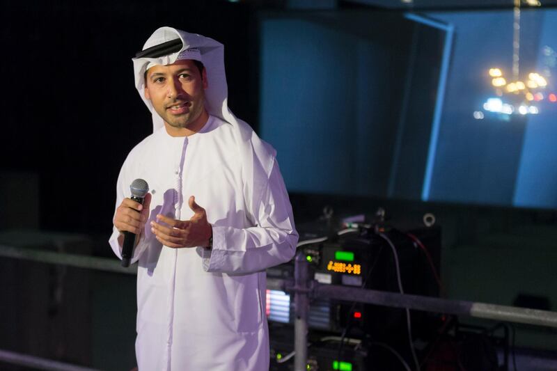 DUBAI, UNITED ARAB EMIRATES, 26 APRIL 2016. Launch of the new DIFC development Gate Avenue at the Ritz Carlton in DIFC. Arif Amiri, CEO of DIFC, speaks at the event. (Photo: Antonie Robertson/The National) ID: 86266. Journalist: Fran Kane. Section: Business. *** Local Caption ***  AR_2604_Gate_Avenue_DIFC-07.JPG