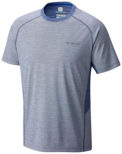 Outdoor brand Columbia offers a Solar Chill range that is a sweat-activated and cooling shirt.