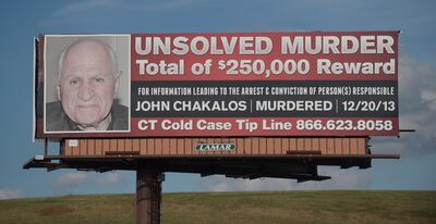 The murder of John Chakalos, Nathan Carman's grandfather, remains unsolved. Tribune News Service / Getty Images