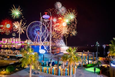 The Bluewaters Island fireworks will coincide with those at The Beach, JBR