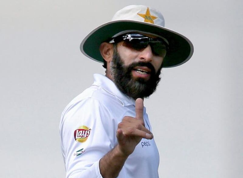 Misbah-ul-haq was installed as Pakistan's Test captain in 2010 following the spot-fixing scandal involving three players during a series in England, including then captain Salman Butt. Rick Rycroft / AP Photo
