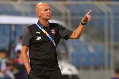Former Al Jazira manager Marcel Keizer was appointed by Al Shabab this summer. AFP