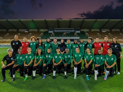 Saudi Arabia has invested significantly in women's football and last year established its national team. The Kingdom is also in the running to host the 2026 Women’s Asian Cup. Photo: Saudi Arabia Football Federation