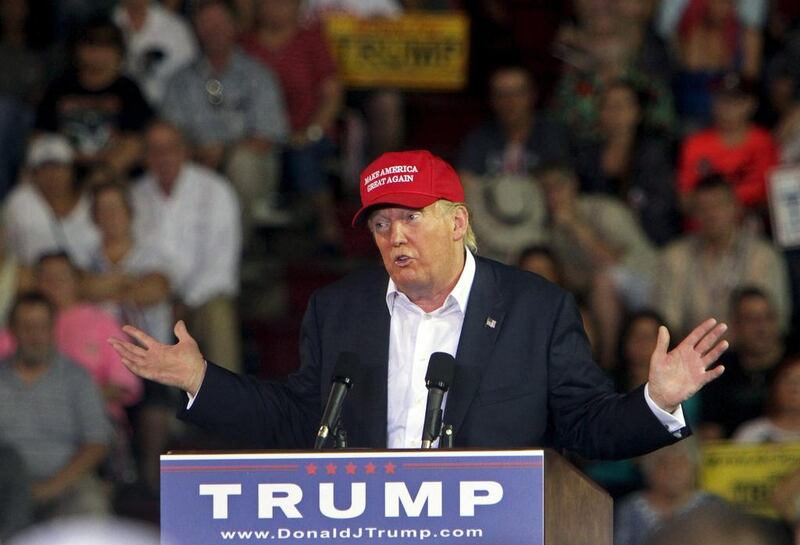 Republican presidential candidate Donald Trump. Mike Brantley / Reuters