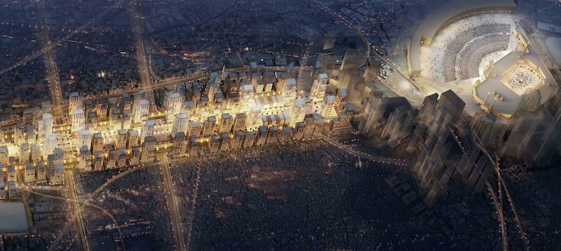 Masar is an urban development project in Makkah covering 1.2 square kilometres. Photo: Masar