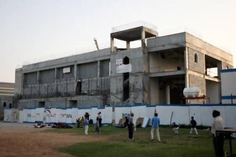 Construction on a long-delayed community hall for Pakistani expatriates in Dubai could soon restart. Pawan Singh / The National