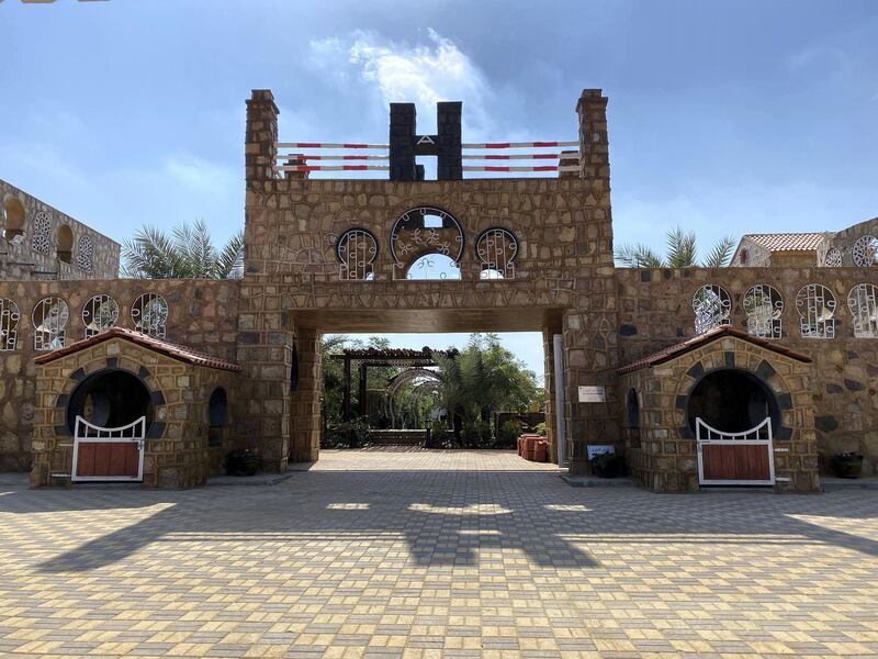 Arabian fort and equestrian centre in Ras Al Khaimah