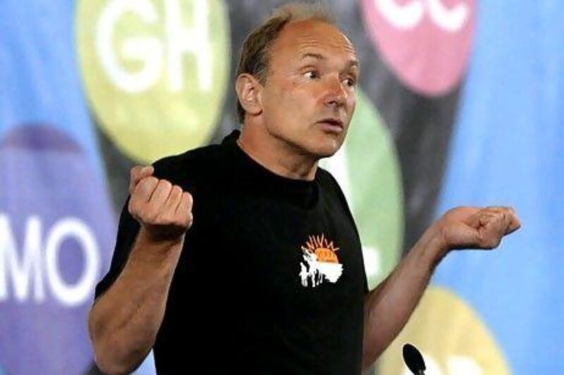 Sir Tim Berners-Lee's World Wide Web Foundation was launched with an aim to "empower all people" through the internet and use of mobile phones. AFP