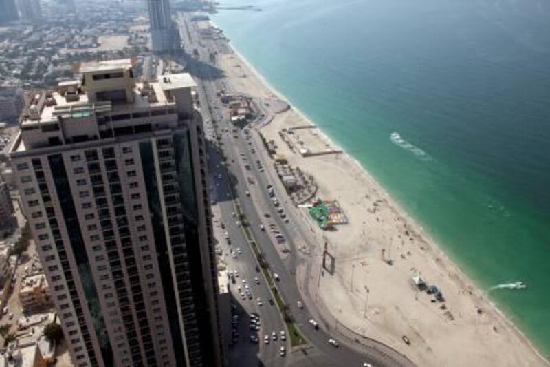 Ajman, December 25, 2010 - The Corniche in Ajman, December 25, 2010. (Jeff Topping/The National) 