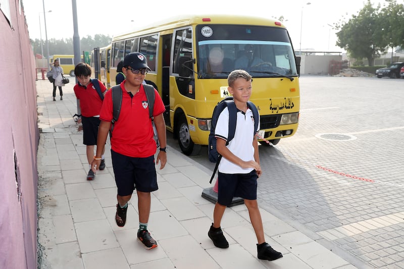 Dubai's private schools are reducing the day to six hours during Ramadan. Pawan Singh / The National