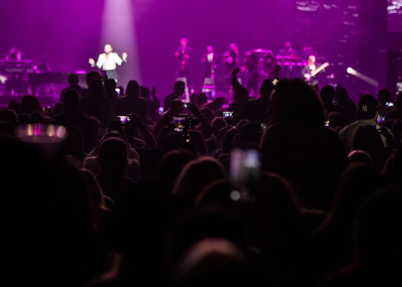 DUBAI, UNITED ARAB EMIRATES. 30 JANUARY 2020. 
John Legend performing at Coca Cola arena in Dubai.
(Photo: Reem Mohammed/The National)

Reporter:
Section: