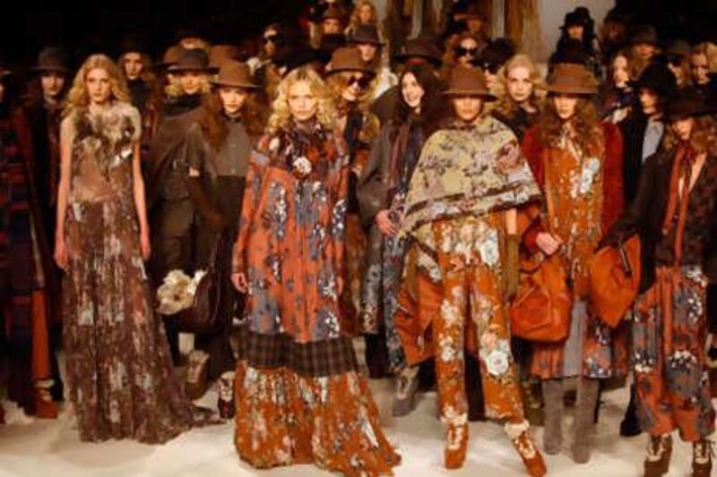At Kenzo's autumn/winter 2010/11 show in Paris, the creative director, Antonio Marras, remained true to the house aesthetic that has developed over 40 years.