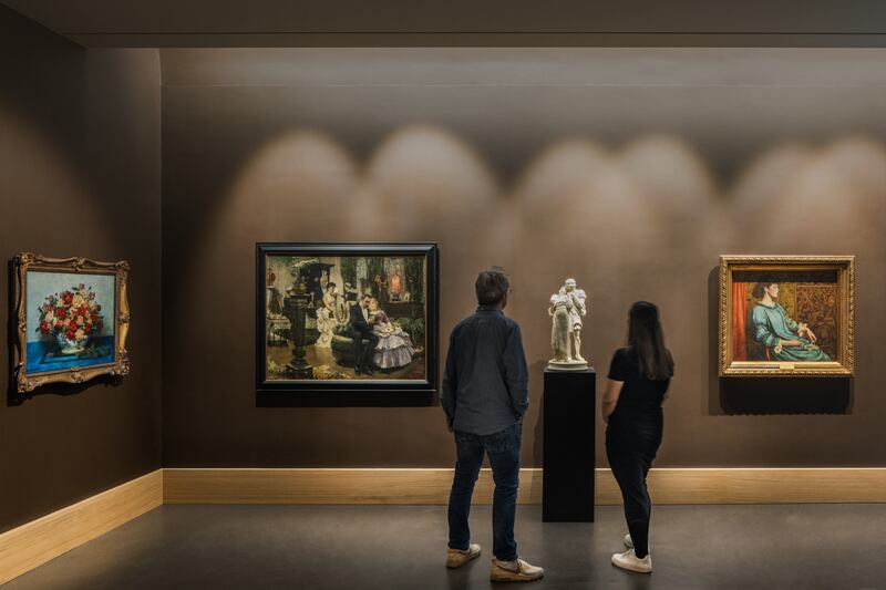 Exhibition gallery. Photo: Dirk Lindner / Leighton House