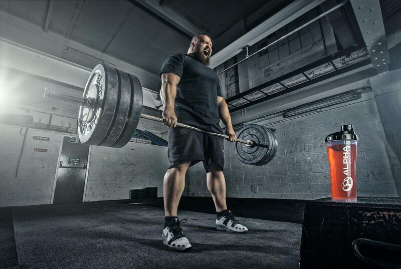 The world's strongest man, Eddie Hall. Courtesy Dubai Muscle Show