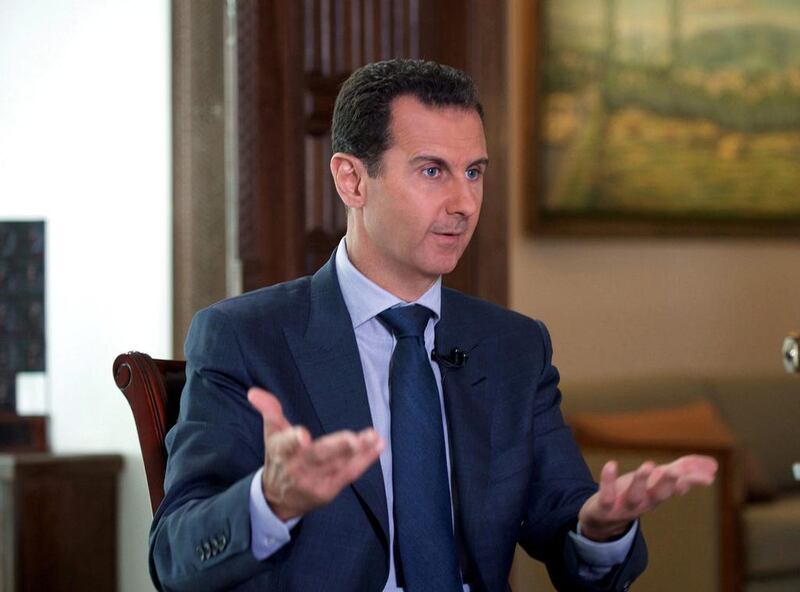 Syrian president Bashar Al Assad. EPA/ Sana Handout